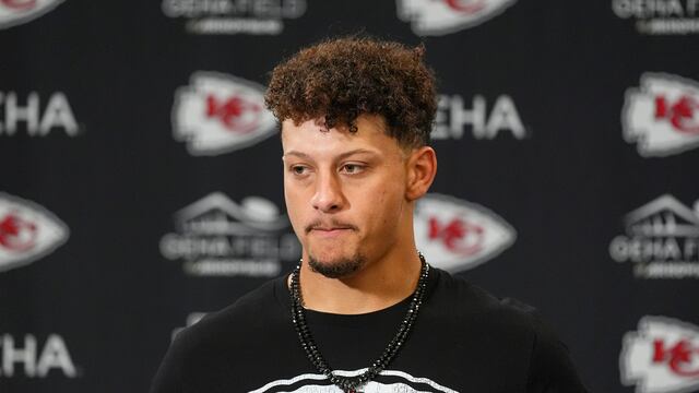 Patrick Mahomes, mariscal de campo de los Kansas City Chiefs.