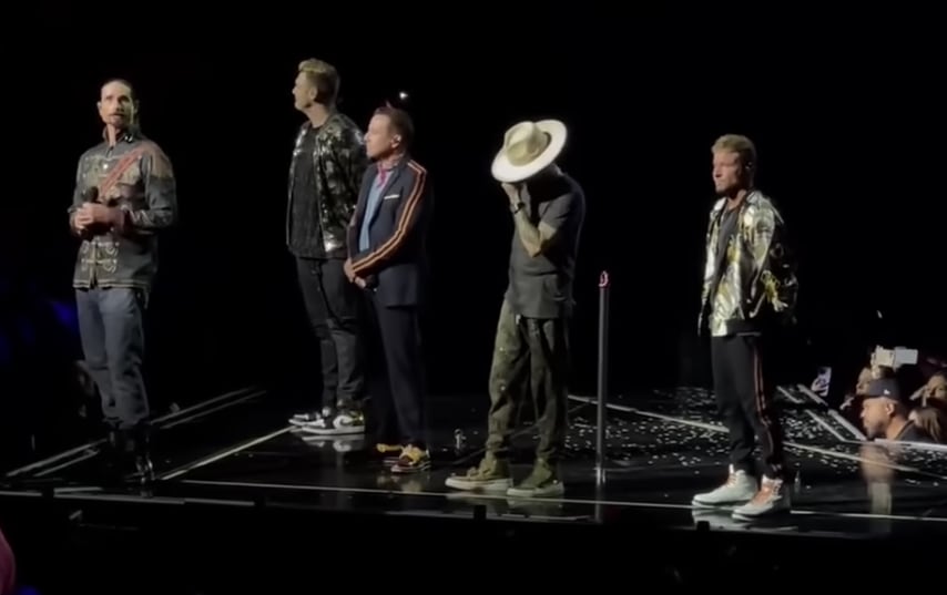 Backstreet Boys homenajean a Aaron Carter