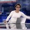 Denise Maerker arroja su celular durante su noticiero en vivo