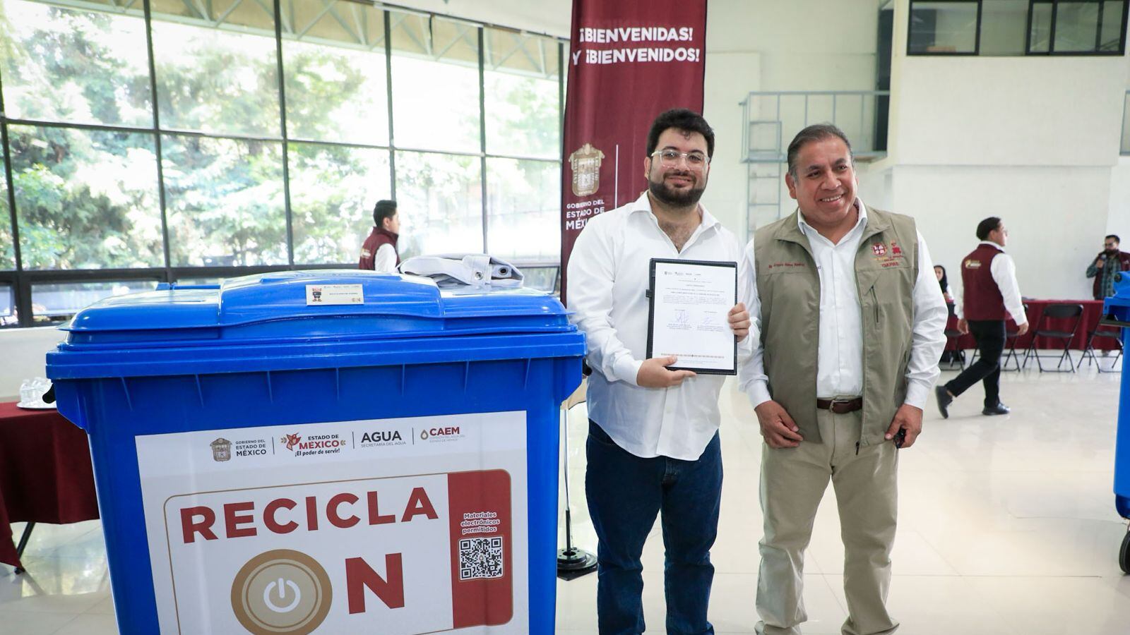 Naucalpan se suma a “Recicla On” para convertir residuos electrónicos en agua segura