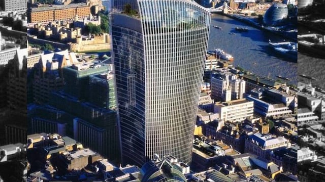 Conoce el "Walkie Talkie", el edificio más feo de Londres
