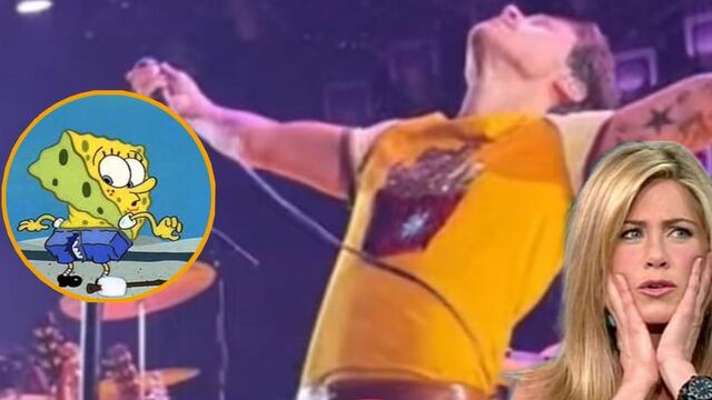 Harry Styles rompió sus pantalones frente a Jennifer Aniston