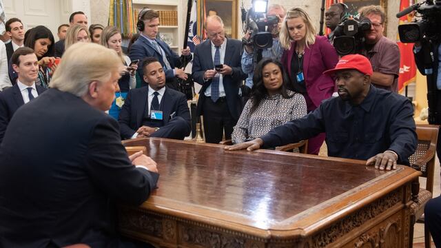 Kanye West y Donald Trump