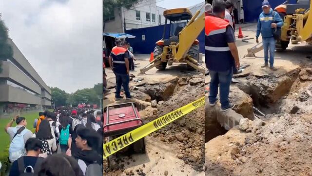 Fuga de gas causa desalojo de alumnos del UPIICSA del IPN