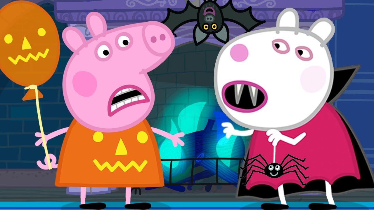 Peppa Pig en la mejor fiesta de Halloween