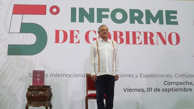 AMLO rinde su quinto informe de gobierno