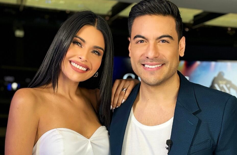 Carlos Rivera y Kristal Silva