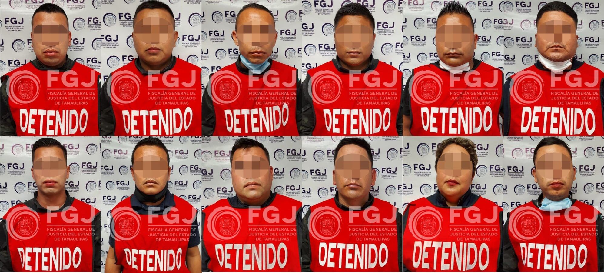 12 policías del caso Camargo