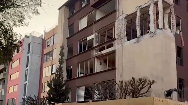 24 horas después: así luce la zona cero tras la explosión en Paseos de Taxqueña