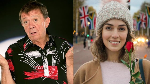 Odemaris Ruiz y Xavier López 'Chabelo'.