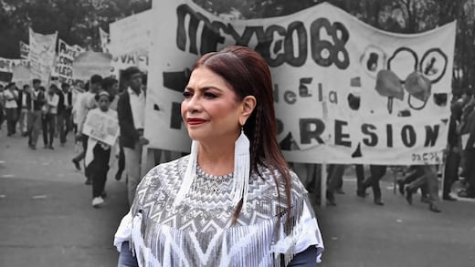 Clara Brugada se declara “orgullosa heredera” del Movimiento del 68 por el 2 de octubre