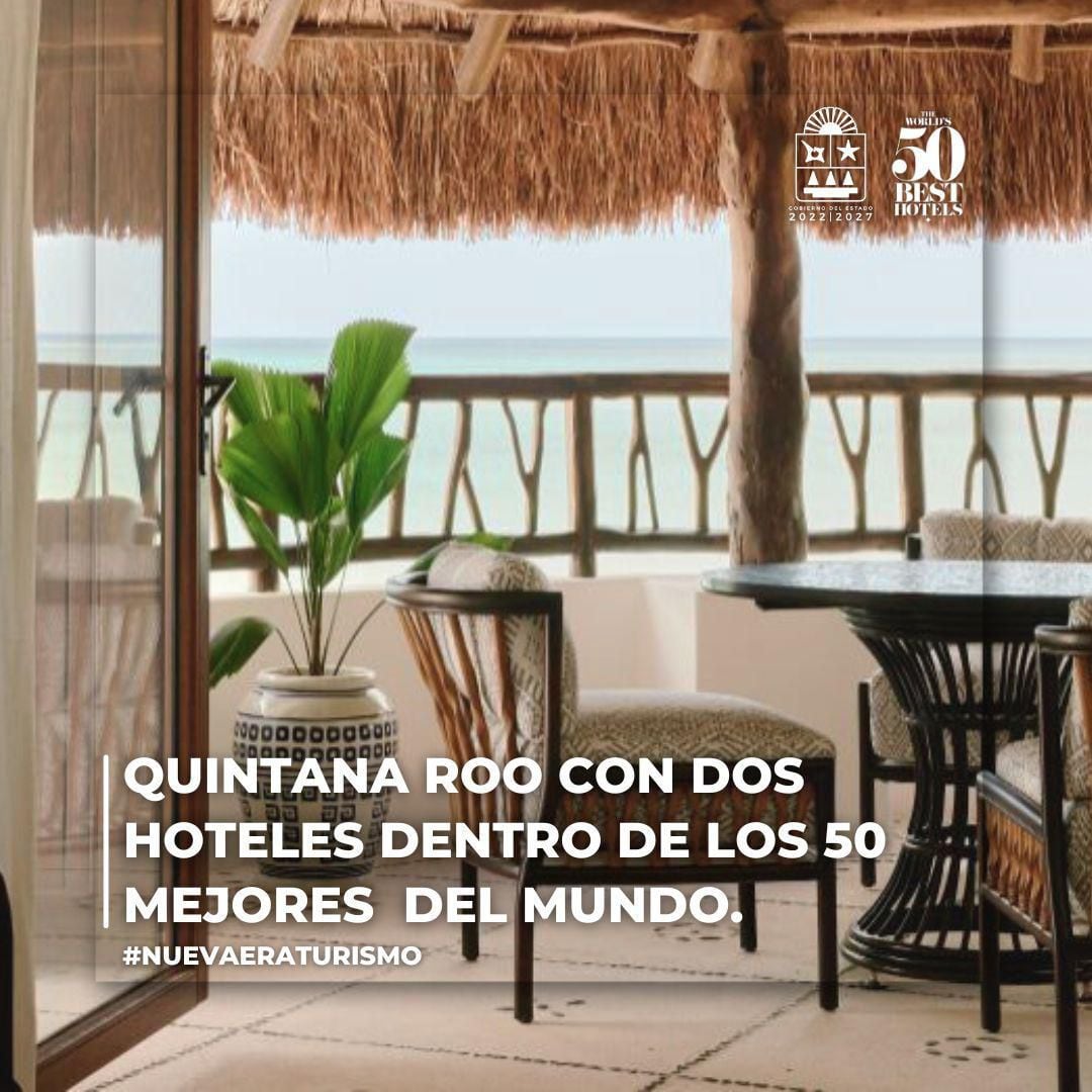 Hotel de Quintana Roo, entre los 50 mejores del mundo