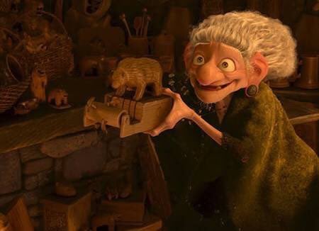 Bruja de 'Valiente' de Pixar