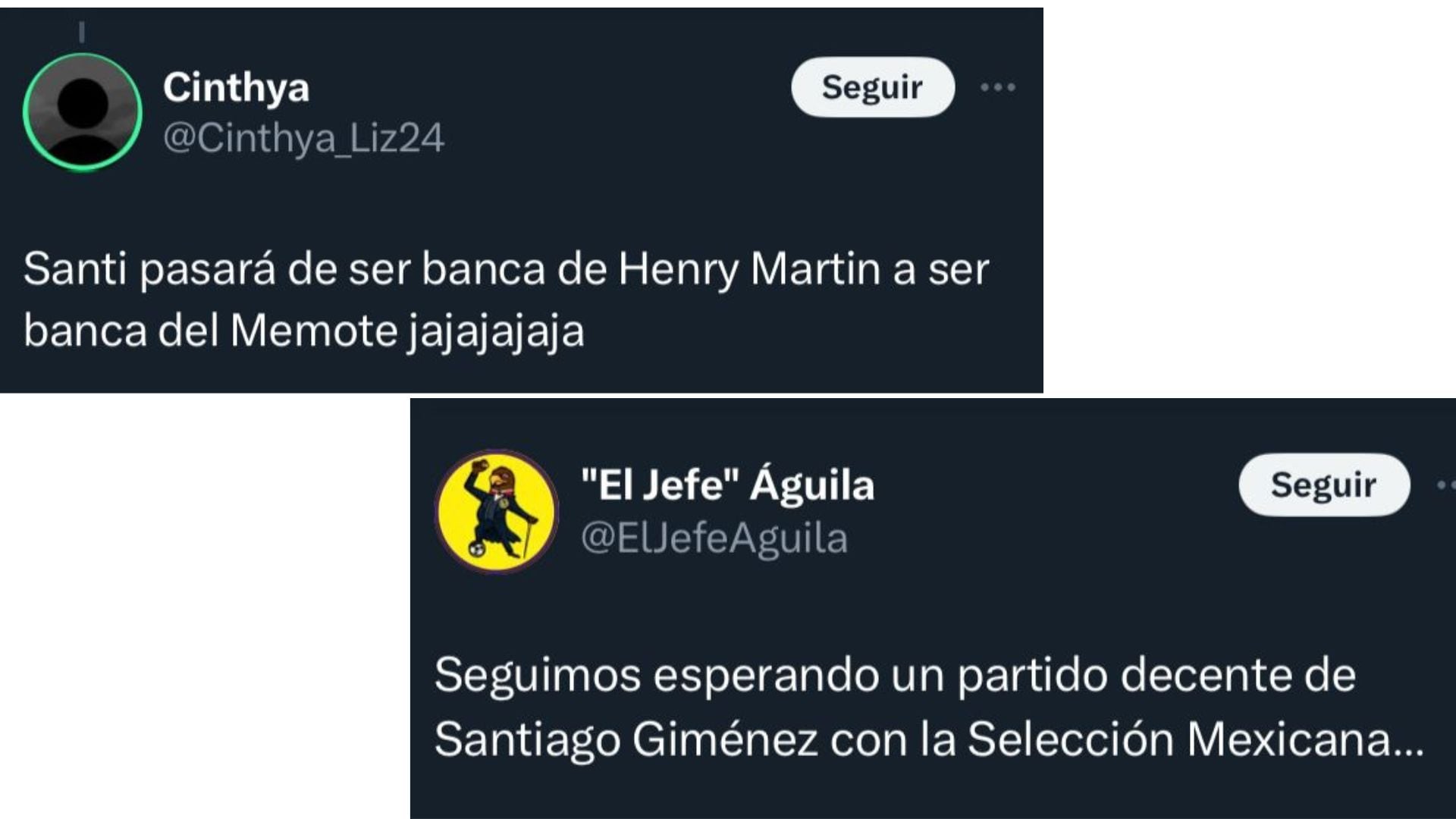 Fans mexicanos vs Santiago Giménez.