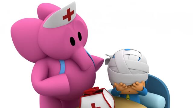 Pocoyó por Día de la Enfermera y Enfermero en México