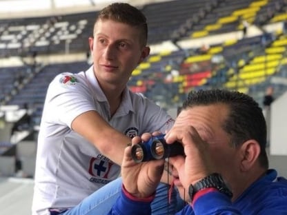 Octavio Ocaña 'Benito' era gran aficionado de Cruz Azul