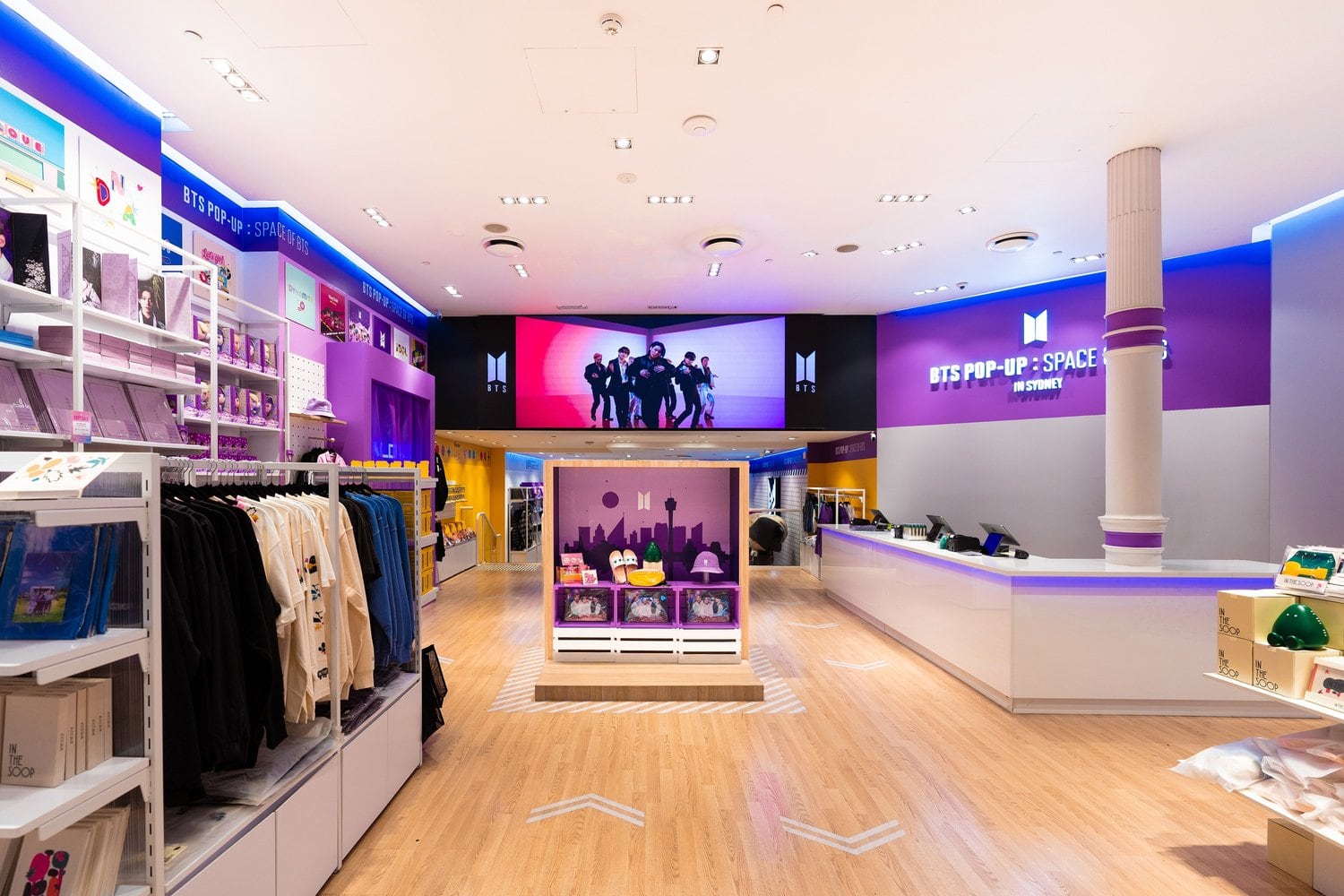 Pop up store de BTS en Sydney