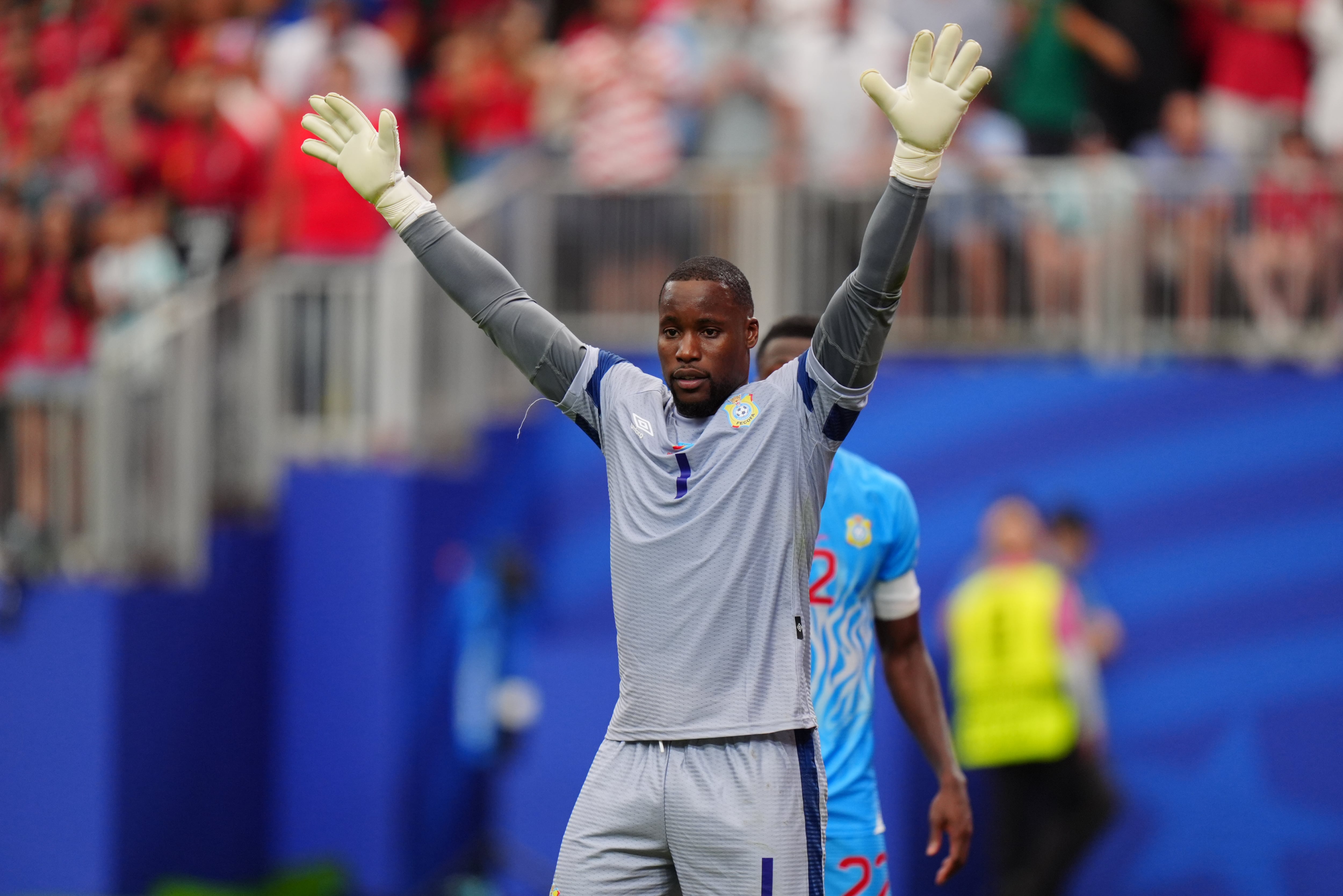 Lionel Mpasi, portero de la Selección de la República del Congo durante el Mundial 2026
