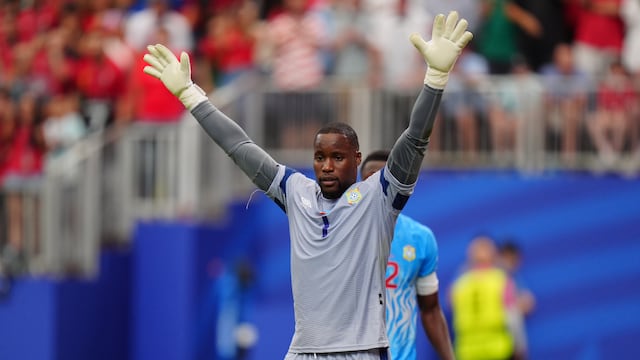 Lionel Mpasi, portero de la Selección de la República del Congo durante el Mundial 2026