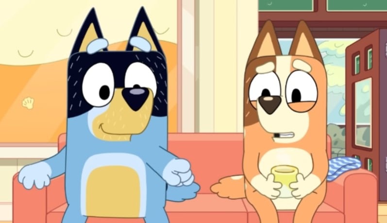 Lo mejor de Chilli y Bandit, papás de Bluey