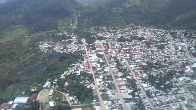 Patrullajes aéreos en Pantelhó, Chiapas