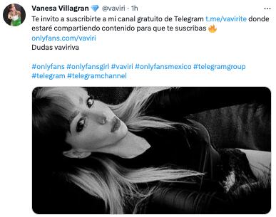 Vanesa Villagrán ya tiene OnlyFans