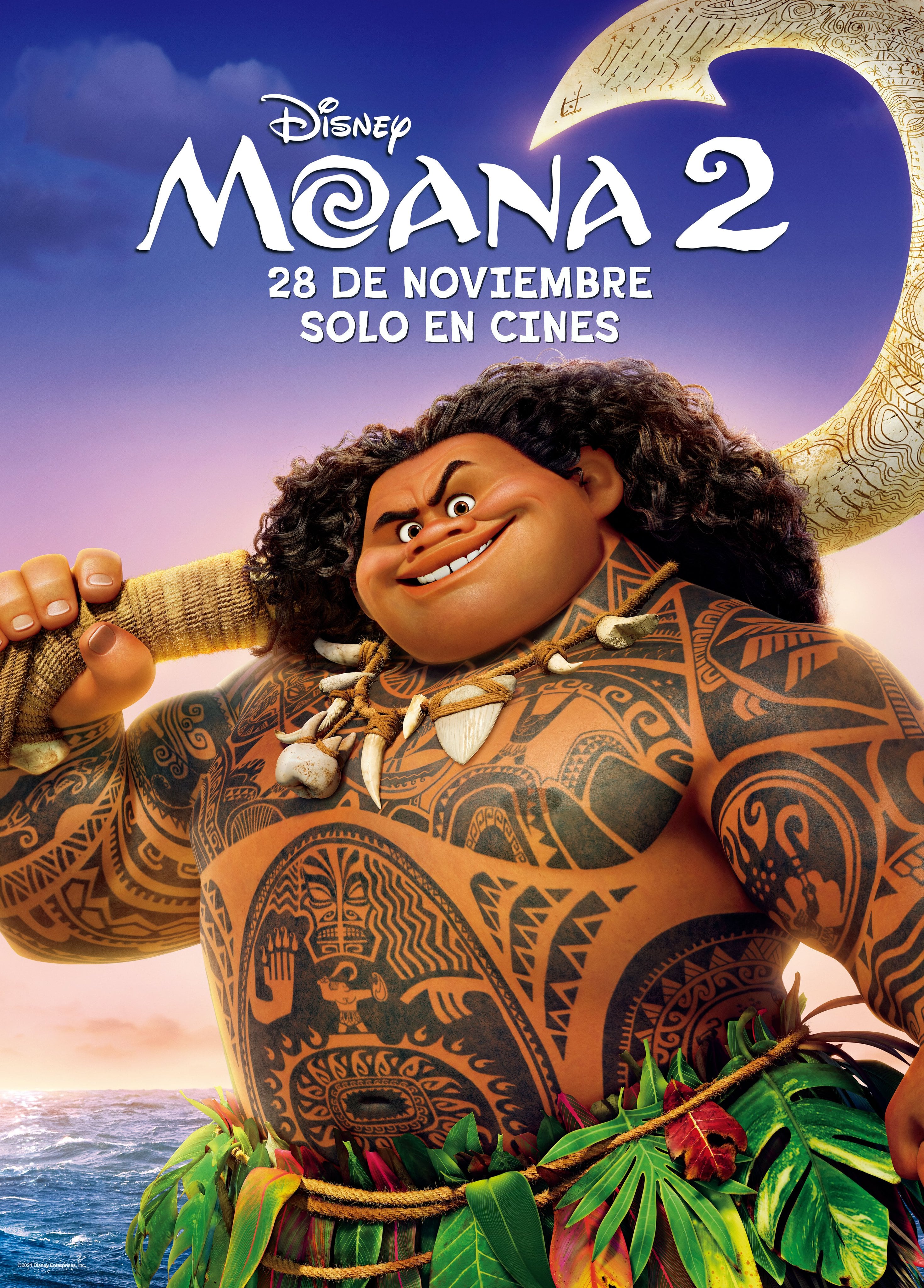 Nuevos pósters de Moana 2 en Cinépolis y Cinemex
