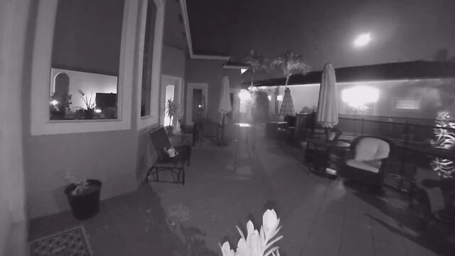 Meteorito cae cerca de una casa en Florida