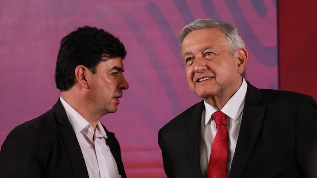 AMLO y Jesús Ramírez Cuevas