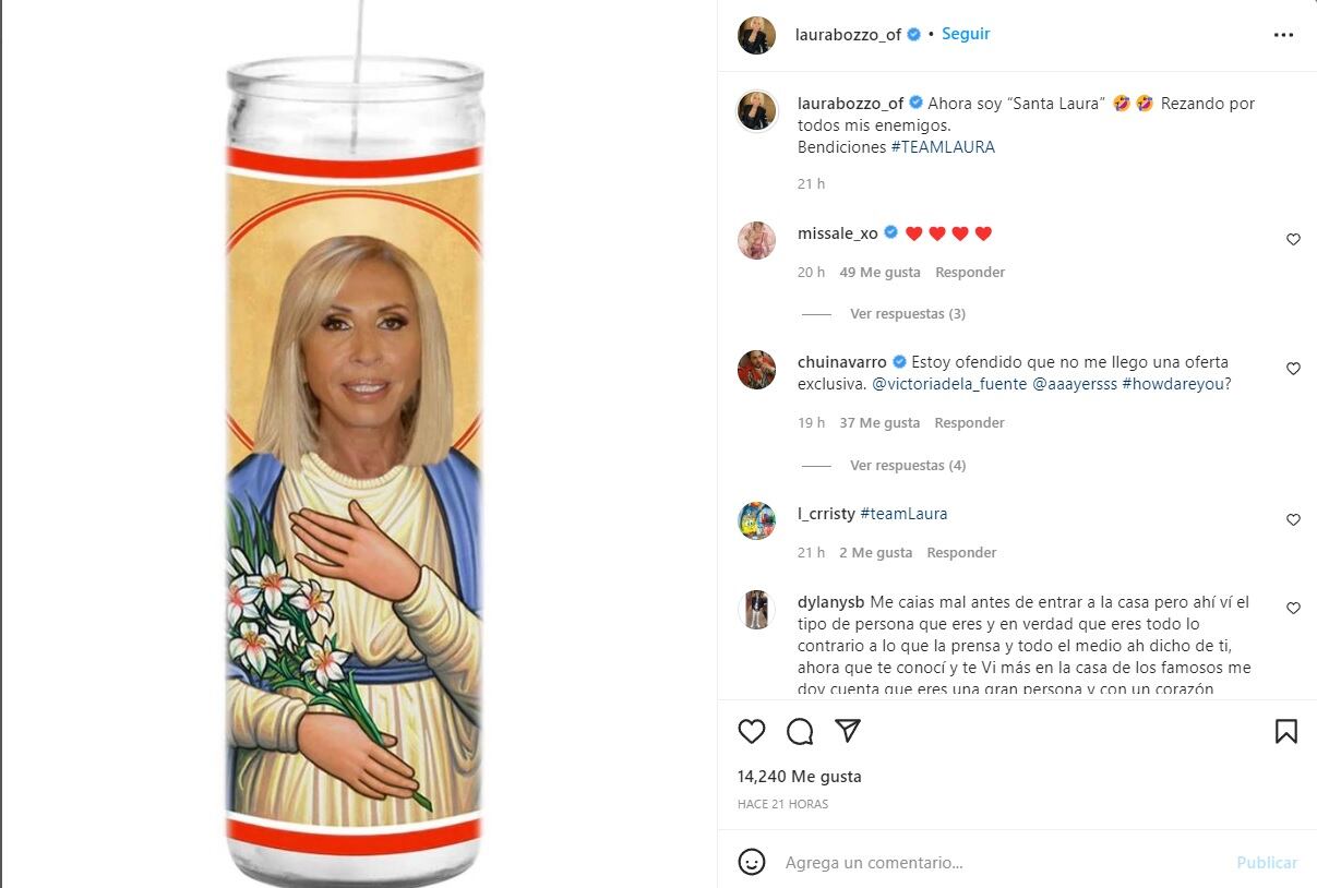 Laura Bozzo veladora