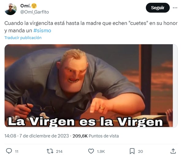 Memes por el sismo de hoy 7 de diciembre