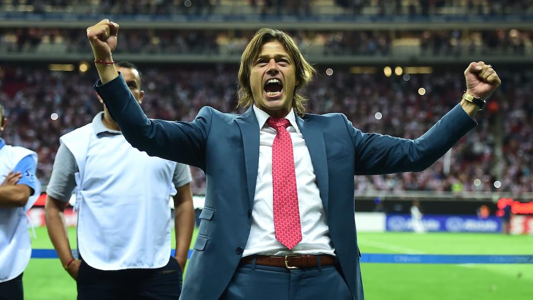 Matías Almeyda tras ganar la Concachampions.