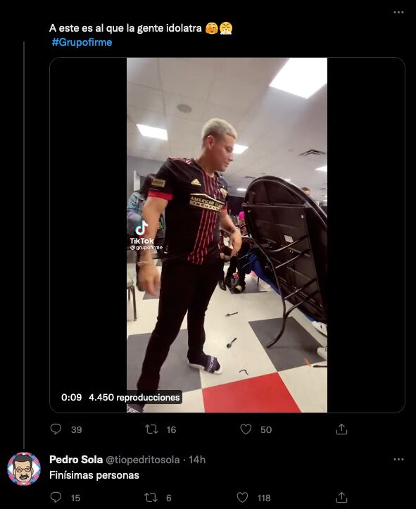 Pedro Sola critica a Eduin Caz por ponerse mala copa.