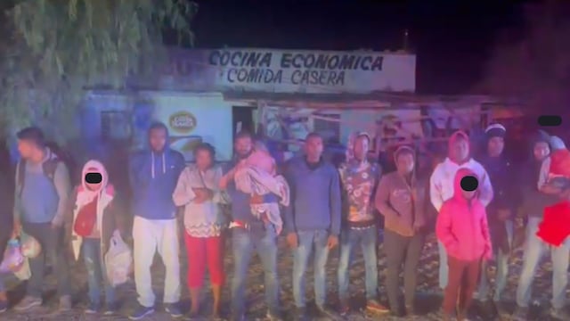 Migrantes rescatados