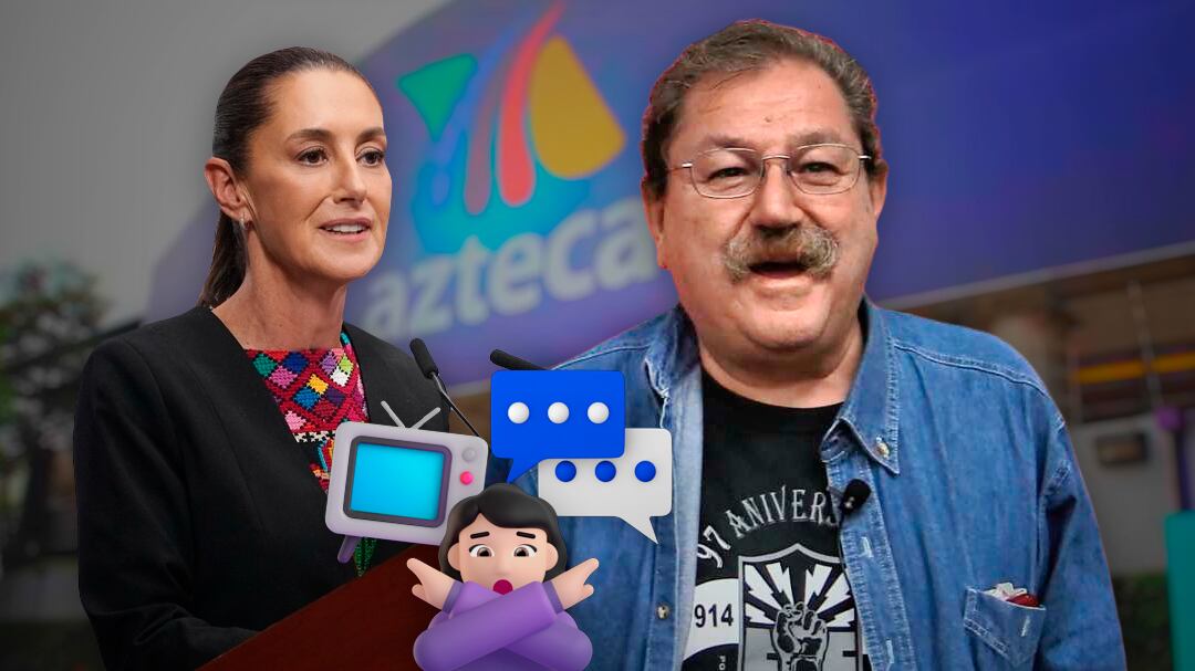 Claudia Sheinbaum descarta nacionalización de TV Azteca tras propuesta de Paco Ignacio Taibo II contra Ricardo Salinas Pliego