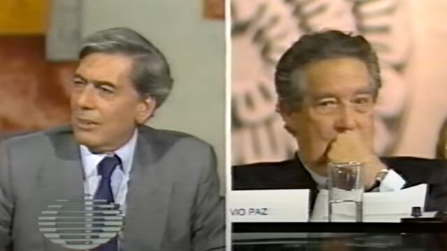 Los vicios del PRI: Vargas Llosa vs Octavio Paz. Foto tomada de video