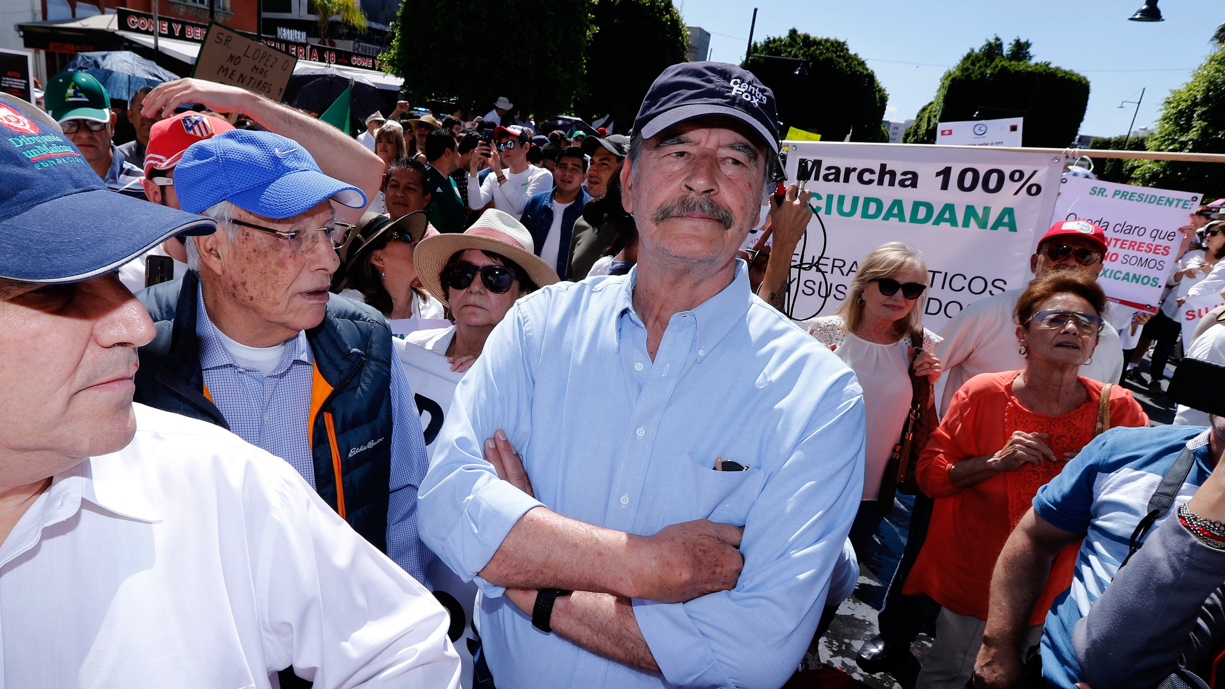 Vicente Fox critica a AMLO por asesinato de Aristóteles Sandoval