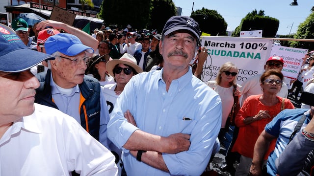 Vicente Fox llama a empresarios contra AMLO.