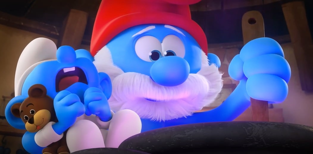 Papa Smurf is a baby
