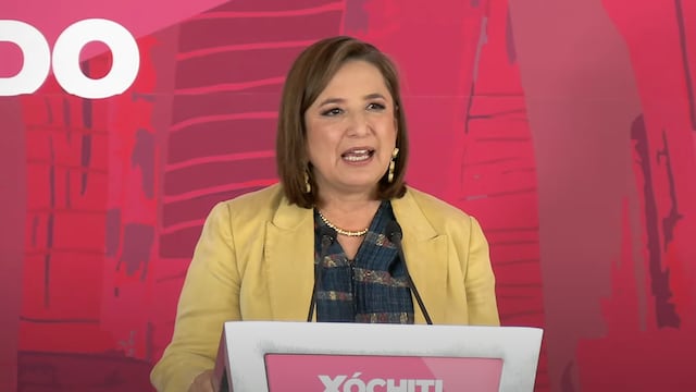 Xóchitl Gálvez en su mañanera de la verdad