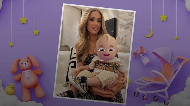 Paris Hilton presume a su pequeño hijo Phoenix’s en su primer viaje a Nueva York