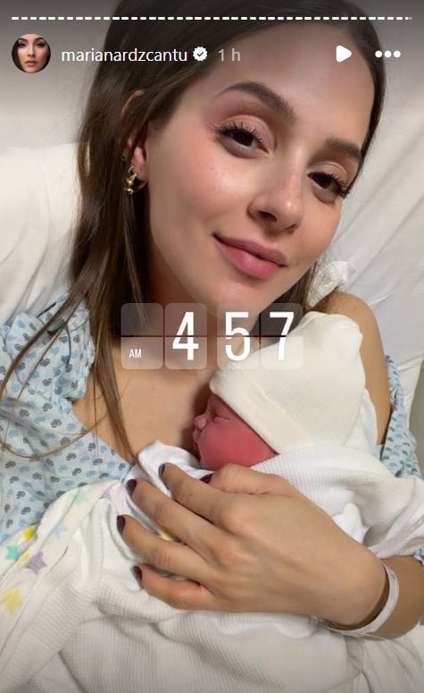 Nace la tercera hija de Mariana Rodríguez y Samuel García