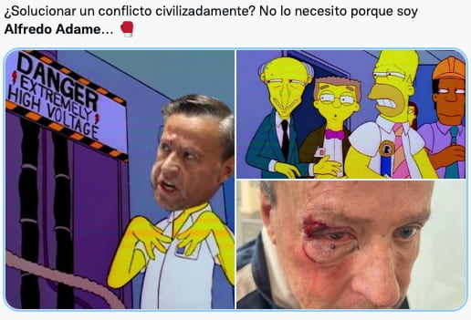 Memes de Alfredo Adame y su nueva golpiza