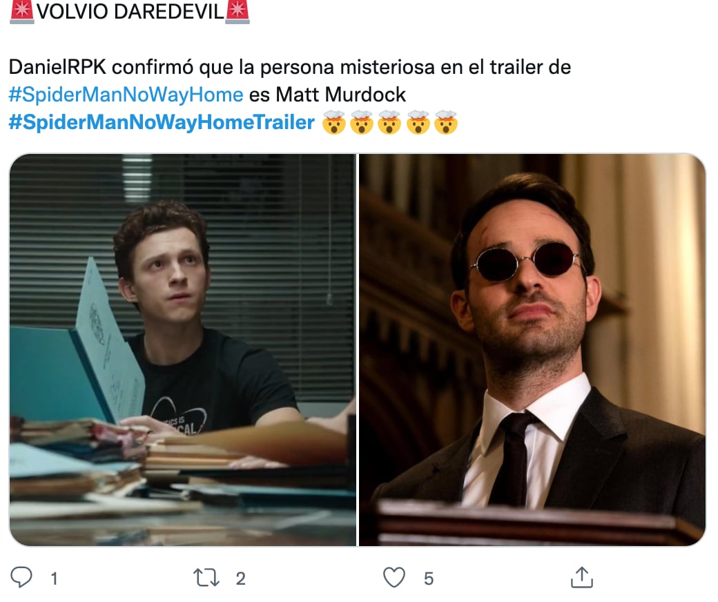 Reacciones al tráiler de 'Spider-Man: No Way Home'