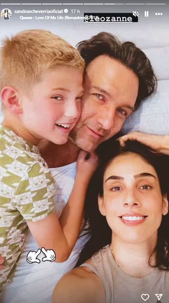 Sandra Echeverría y Leonardo de Lozanne juntos de nuevo