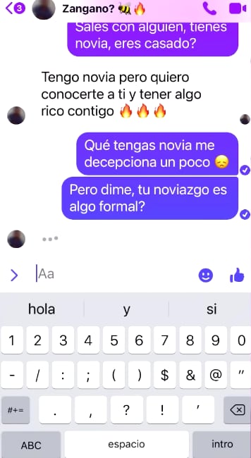 Trampa a novio infiel