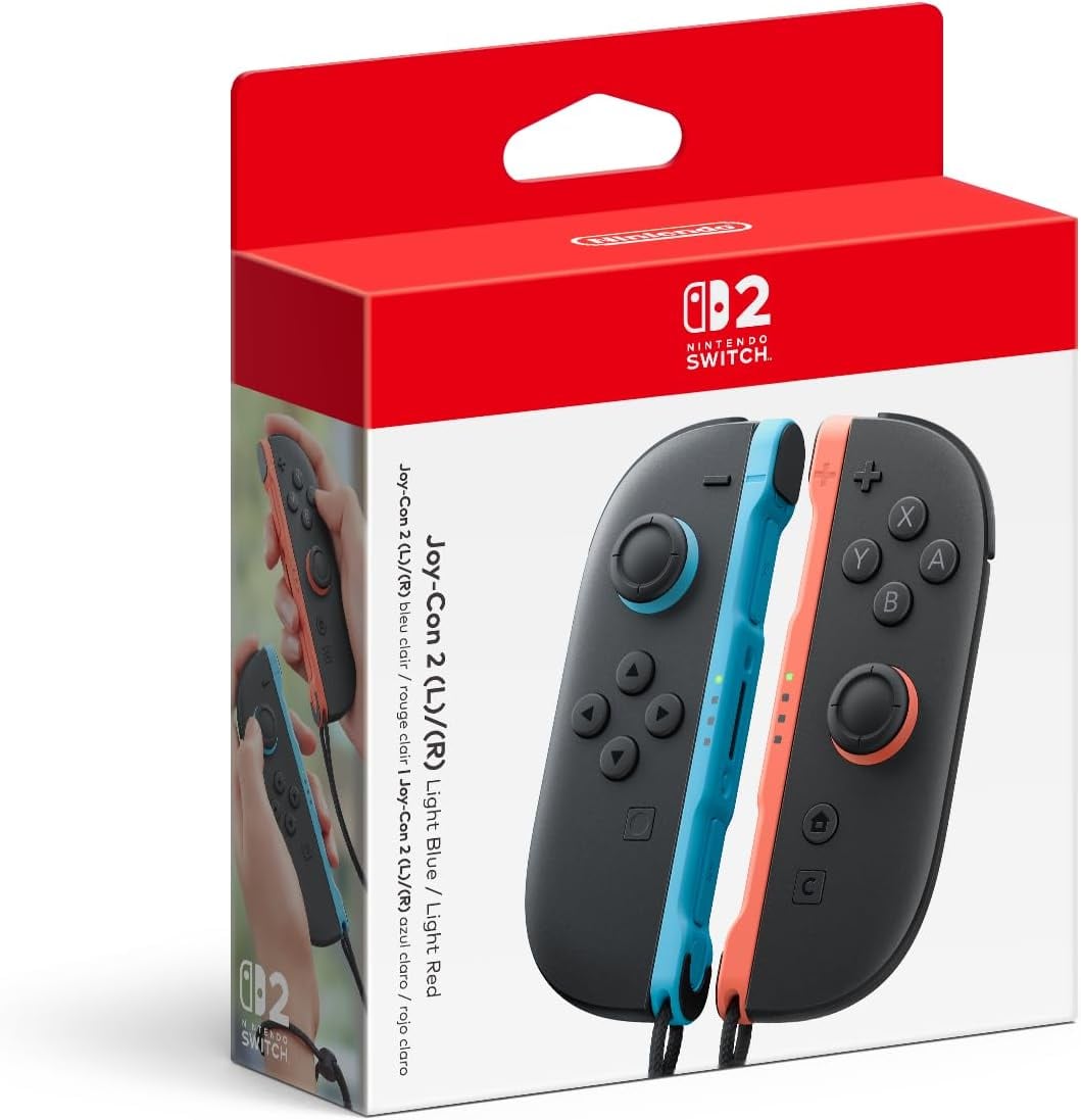 Joy-Con 2 (L)/(R) Light Blue / Light Red