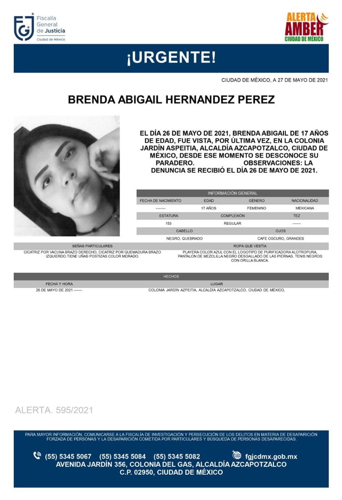 Ficha de búsqueda de Brenda