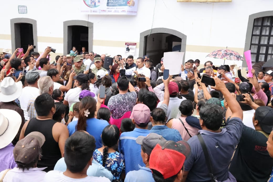 El gobernador de Puebla asegura que las personas afectadas recibirán su apoyo tras el censo