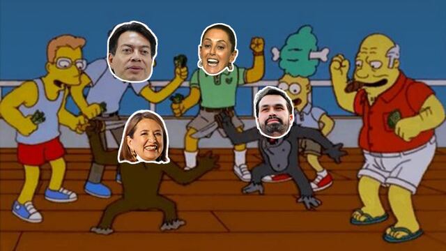 Claudia Sheinbaum se burló del pleito entre Xóchitl Gálvez y Máynez